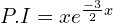 Rendered by QuickLaTeX.com  P.I= xe^{\frac{-3}{2}x} \\
