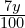 Rendered by QuickLaTeX.com \frac{7y}{100}