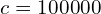 Rendered by QuickLaTeX.com  c=100000 \\