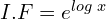 Rendered by QuickLaTeX.com   I.F=e^{log\;x} \\