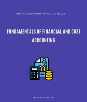 CMA Financial Accounts MCQ Practice Questions