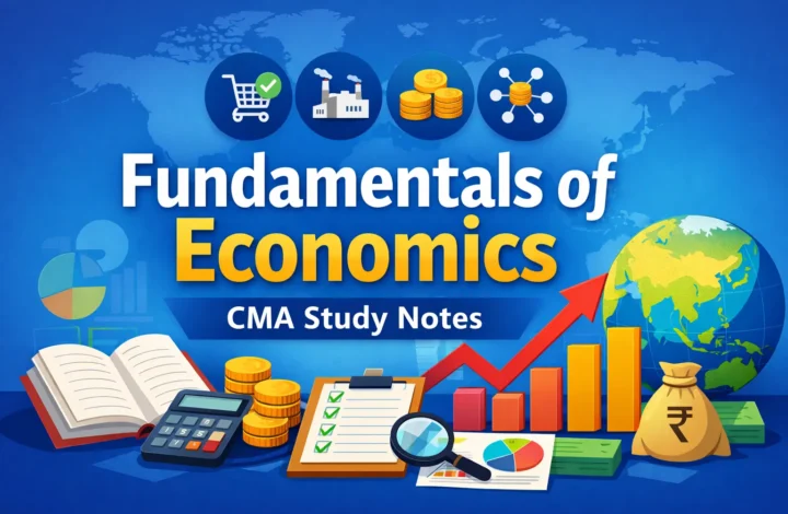 CMA Study Notes - Fundamentals of Economics - MG